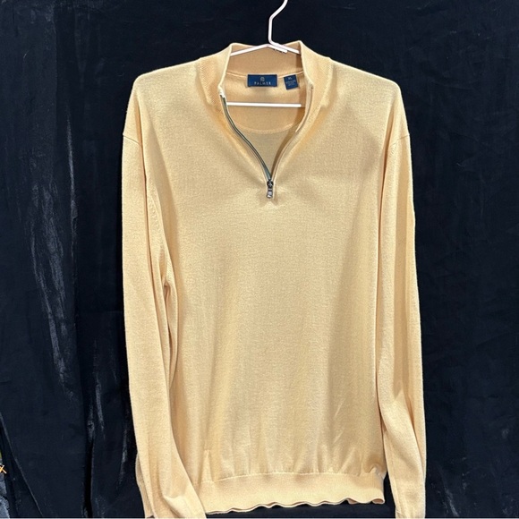 Arnold palmer Other - 2/$25Arnold Palmer Men's XL Beige Tan Zip Up Sweater Excellent Condition